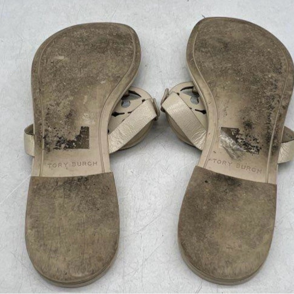 Tory Burch Miller Pave Leather Sandals (Size 9) - Picture 3 of 8
